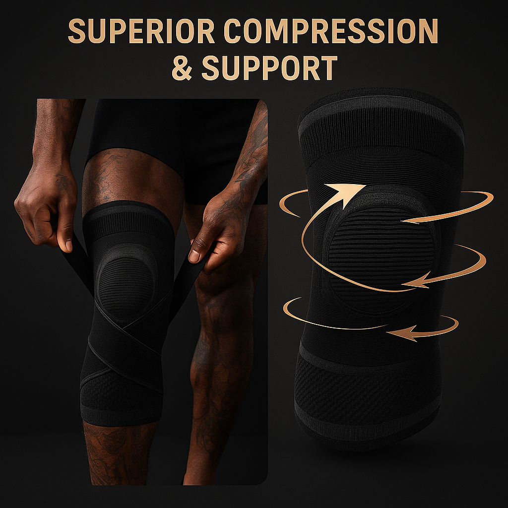 Adjustable Knee Compression Sleeves
