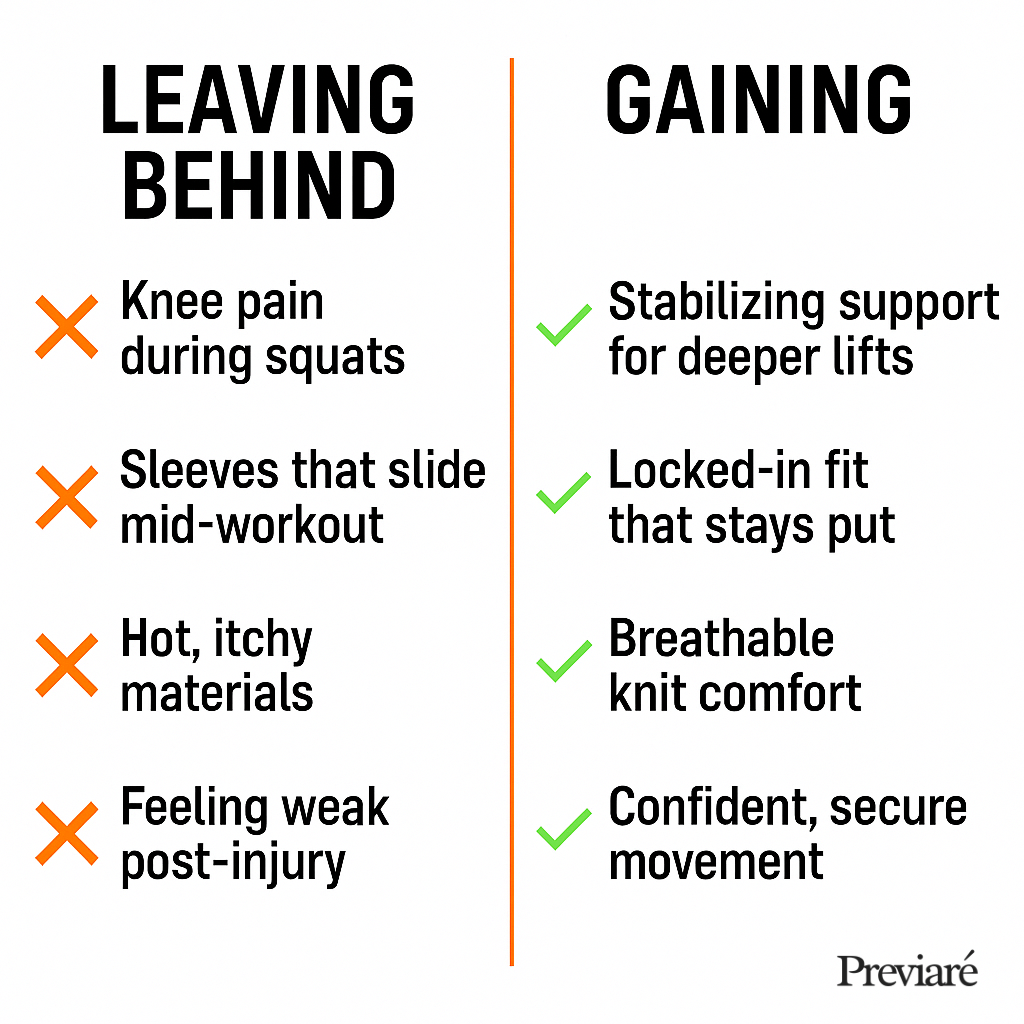 Adjustable Knee Compression Sleeves