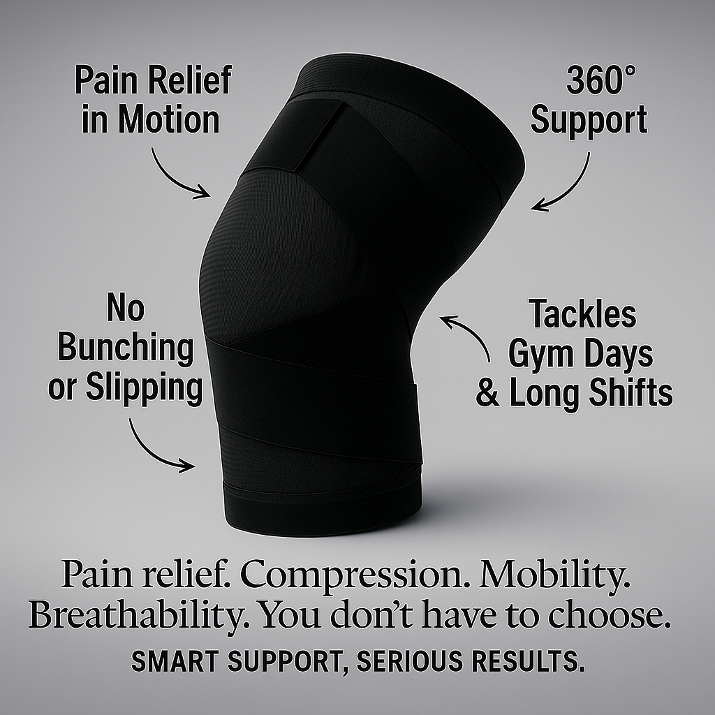 Adjustable Knee Compression Sleeves