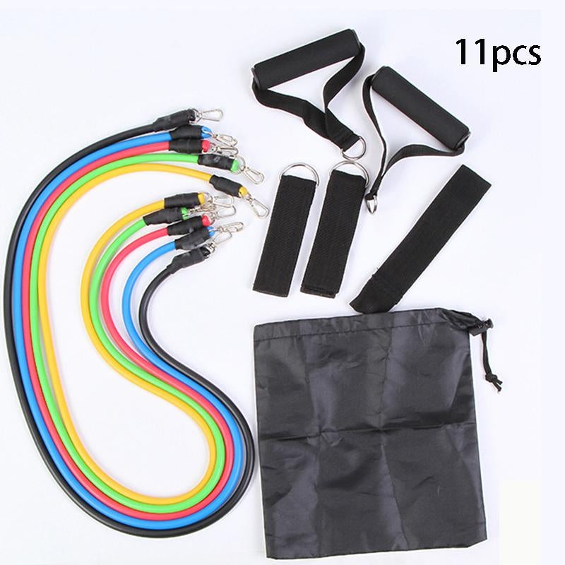 11-Piece Resistance Band Workout Set